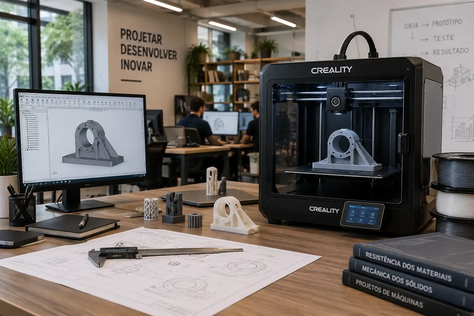 Melhor impressora 3D para escritório de engenharia